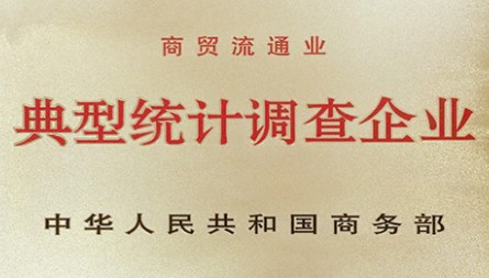 獲評(píng)“商貿(mào)流通業(yè)典型統(tǒng)計(jì)調(diào)查企業(yè)”