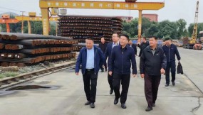  王月成在河口公司、多式聯(lián)運公司調研